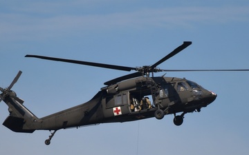 Wisconsin National Guard aviators participate in search and rescue exercise