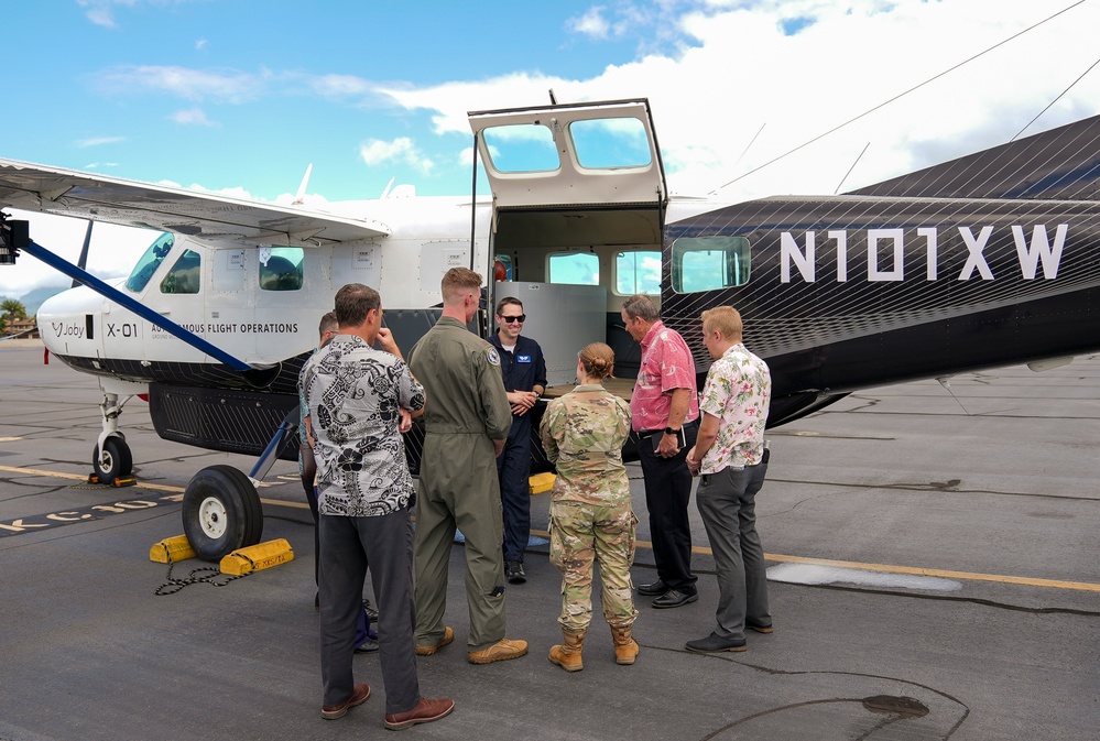 Autonomous aircraft capabilities showcased by AFWERX, Joby at Department-Level Exercise