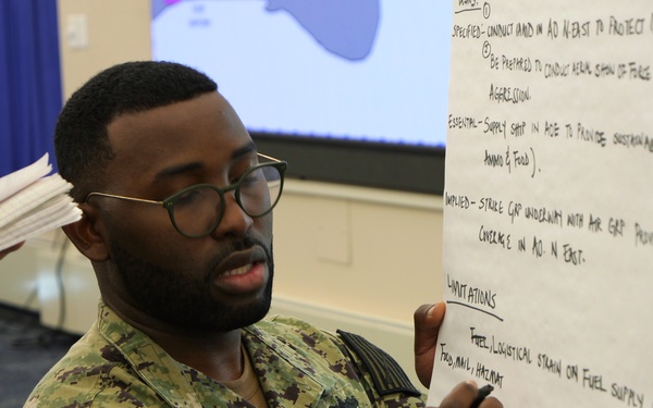 NSCS Launches Its First Navy Planning Process Workshop