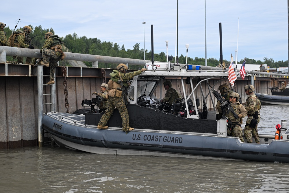 U.S. Coast Guard Port Security Unit 311 participate in Arctic Edge 2025