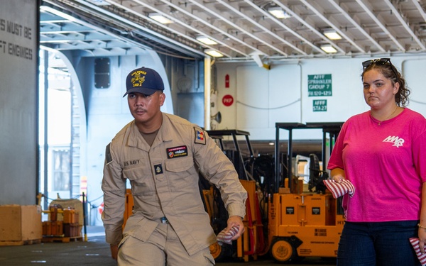 Cornhole tournament hosted by MWR