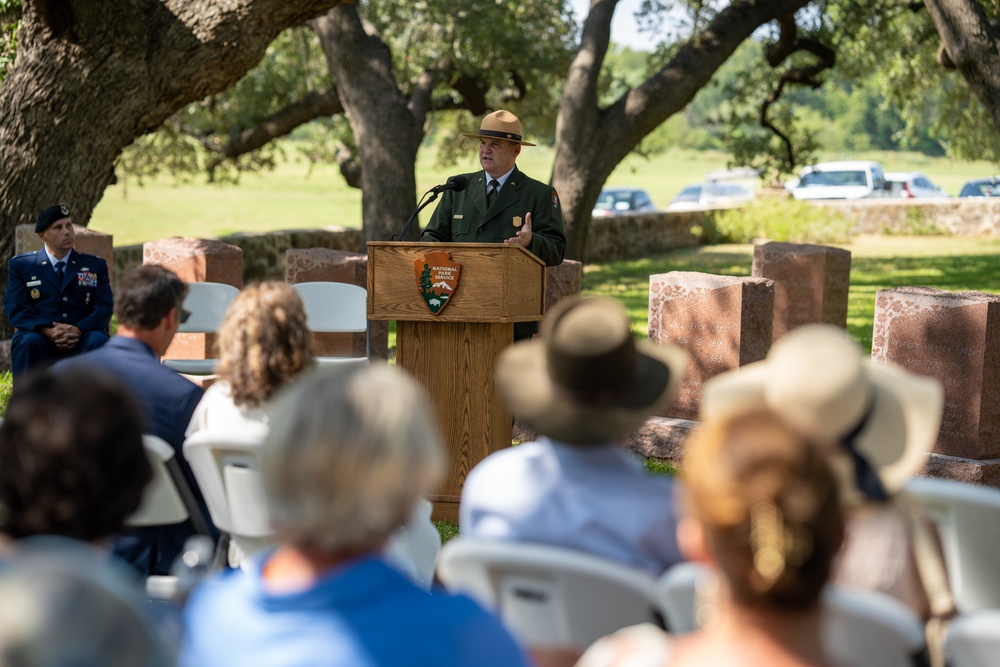 502d ABW Joins National Park Service to Commemorate President Johnson’s Legacy