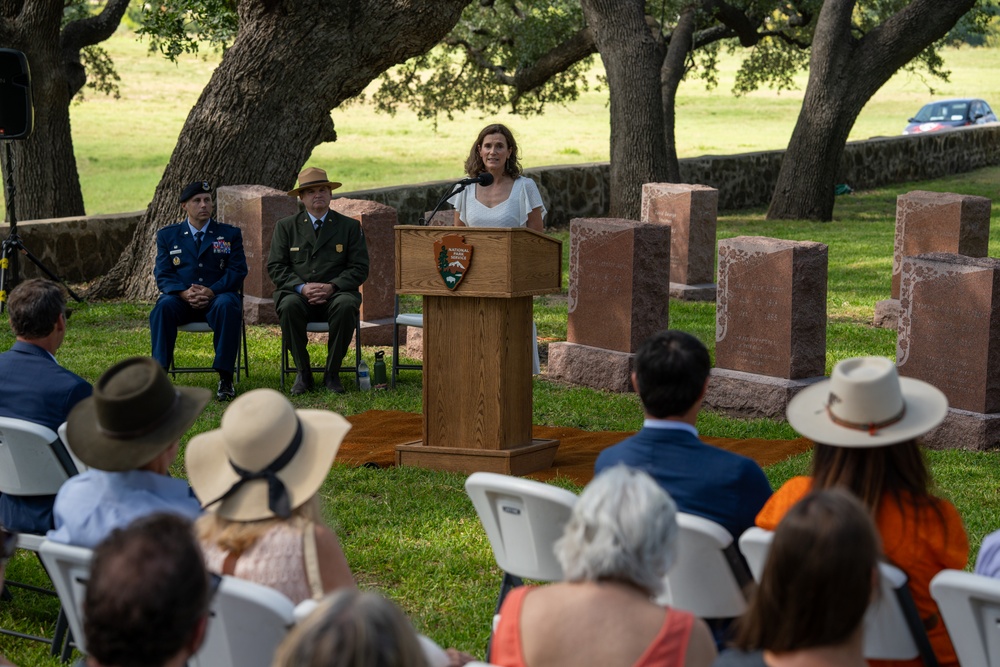 502d ABW Joins National Park Service to Commemorate President Johnson’s Legacy