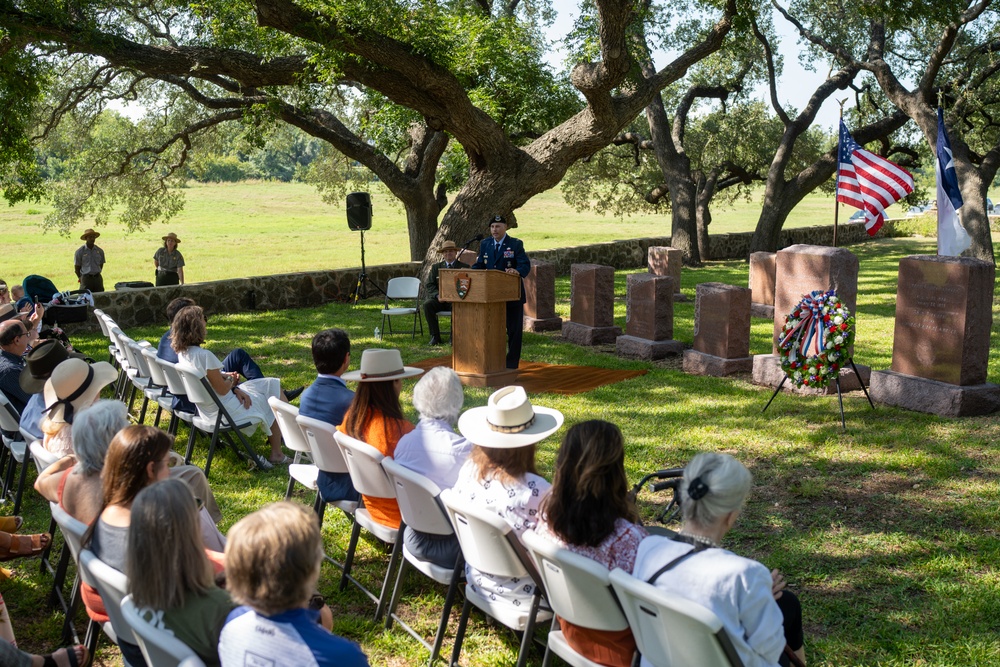 502d ABW Joins National Park Service to Commemorate President Johnson’s Legacy