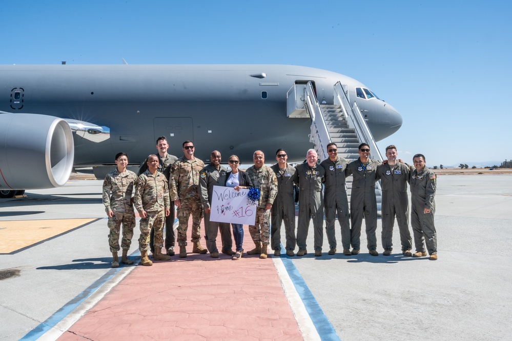 349th AMW Delivers 16th KC-46A Pegasus to Travis AFB
