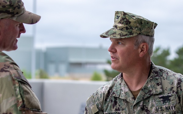 U.S. Coast Guard Rear Admiral Novak visits SOCNORTH