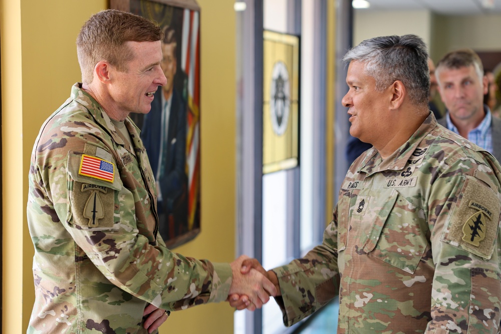 1st Special Forces Command (Airborne)  Change of Command Ceremony