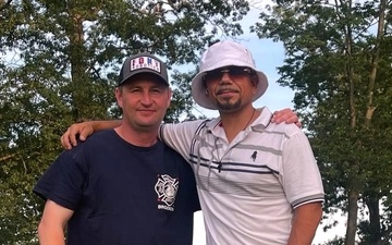 NY State Guard member saves firefighters life with kidney donation