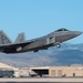 Nellis F-22s and F-15Es execute training missions