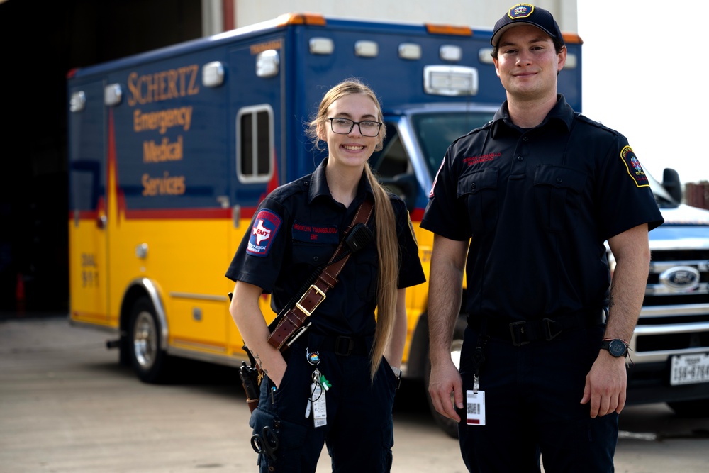 City of Schertz EMS supports JBSA community