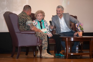 Rabbi Brian Serle gives a presentation during Fort McCoy's 2023 Holocaust Remembrance Day/Days of Remembrance Observance Event, Part I