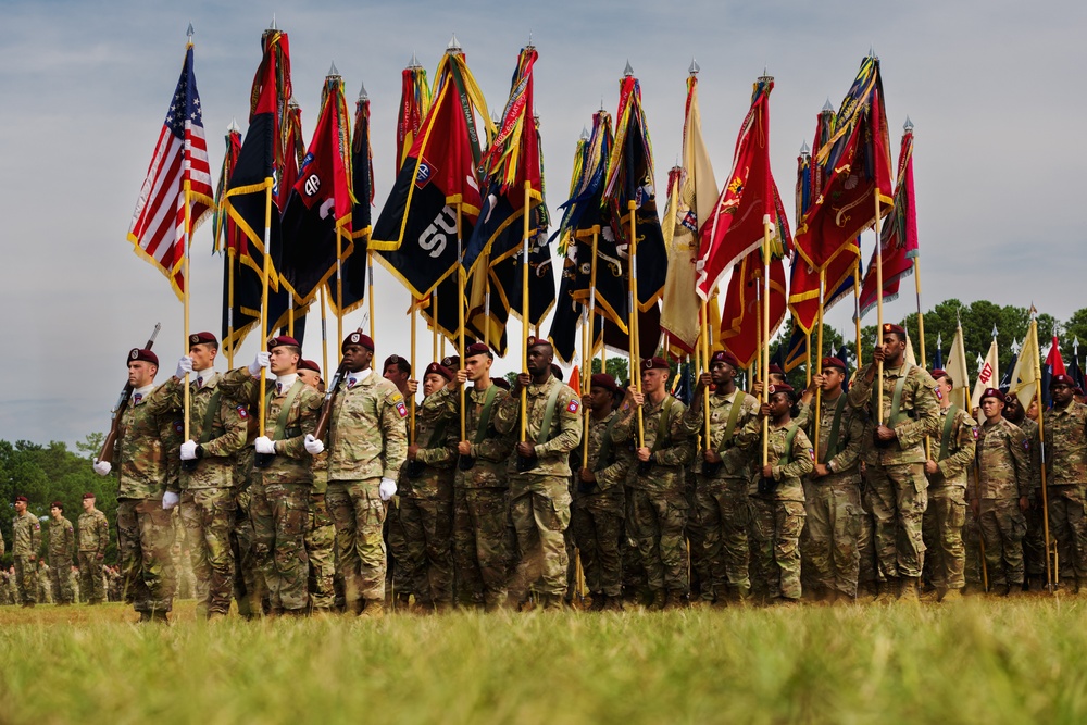 82nd Airborne Division Change of Command Ceremony