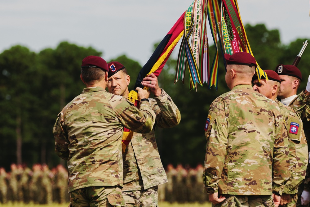 82nd Airborne Division Change of Command Ceremony