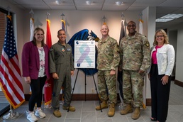 Grand Forks AFB Commander Signs Suicide Prevention Month Proclamation