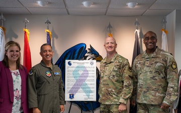 Grand Forks AFB Commander Signs Suicide Prevention Month Proclamation