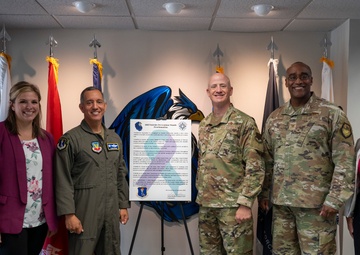 Grand Forks AFB Commander Signs Suicide Prevention Month Proclamation