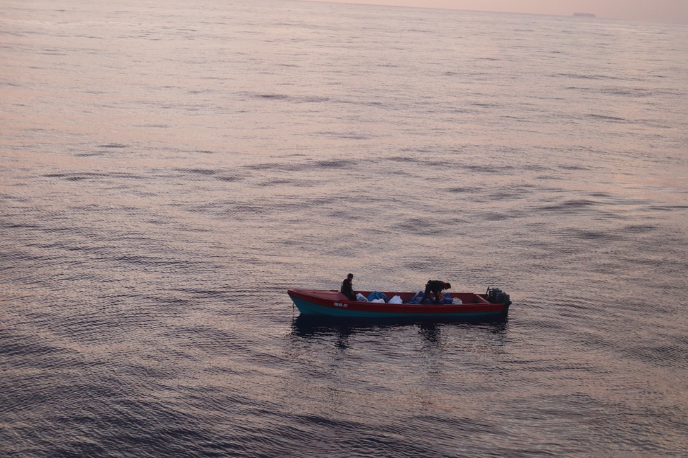 Coast Guard Cutter Vigilant seizes illegal drugs in the Caribbean Sea