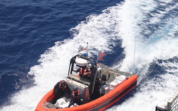 Coast Guard Cutter Vigilant returns home after seizing 3,100 pounds in drugs during multi-mission patrol in the Caribbean Sea, Windward Passage
