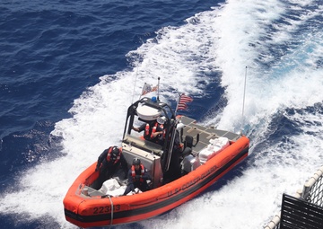 Coast Guard Cutter Vigilant returns home after seizing 3,100 pounds in drugs during multi-mission patrol in the Caribbean Sea, Windward Passage