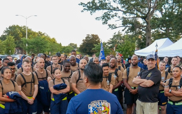 Navy Medicine Chief's Mess Hosts Heritage Run