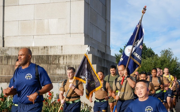 Navy Medicine Chief's Mess Hosts Heritage Run