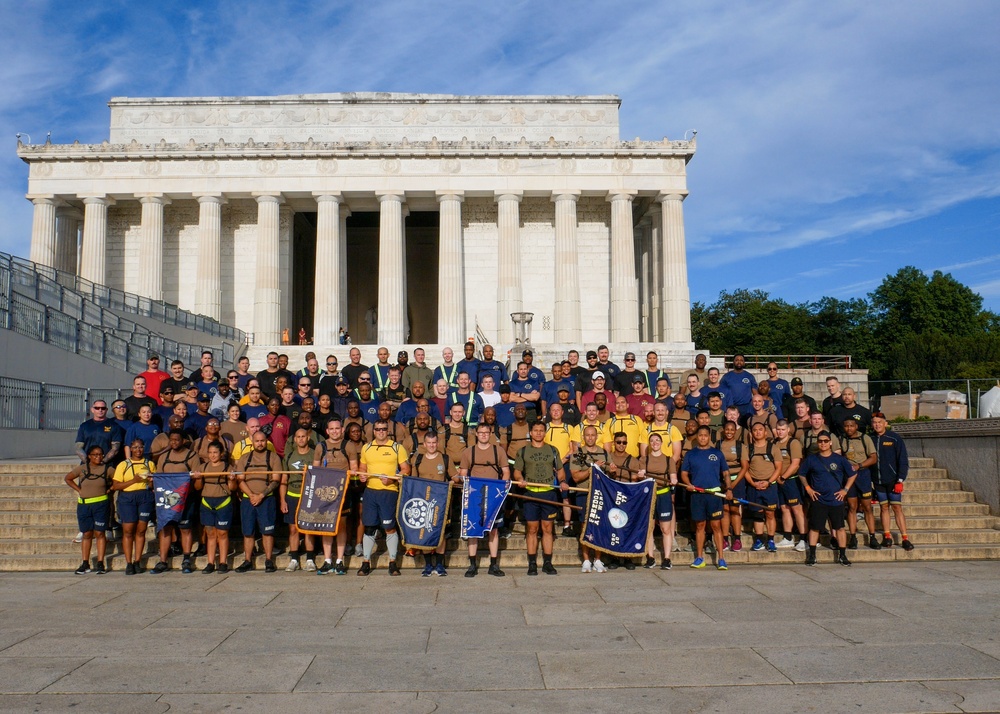 Navy Medicine Chief's Mess Hosts Heritage Run