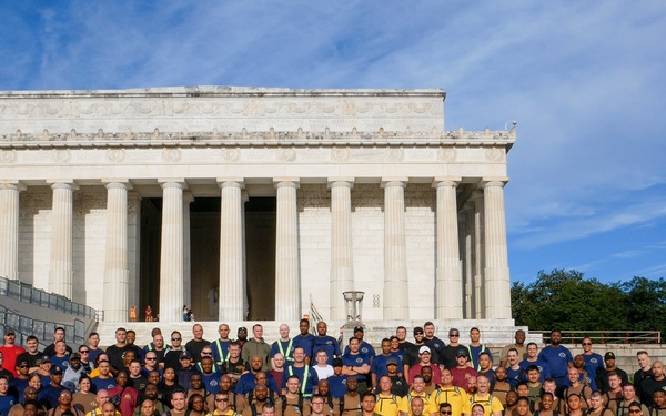 Navy Medicine Chief's Mess Hosts Heritage Run