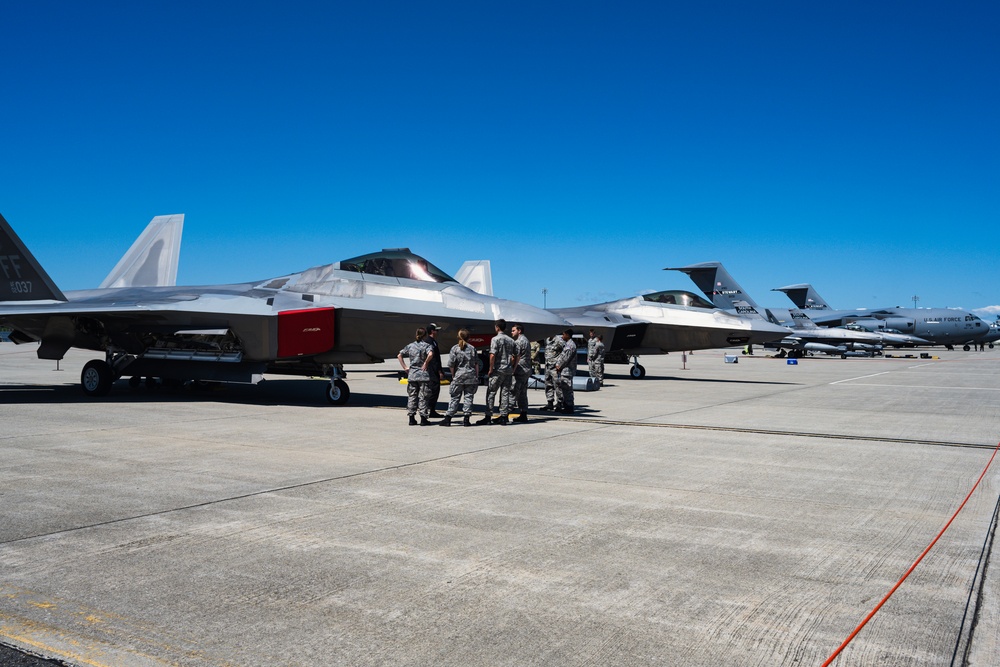 On the flightline at the 105th AW