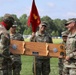 1st Battalion, 7th Air Defense Artillery Change of Command ceremony