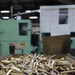 Bin of small caliber ammunition at Lake City Army Ammunition Plant.