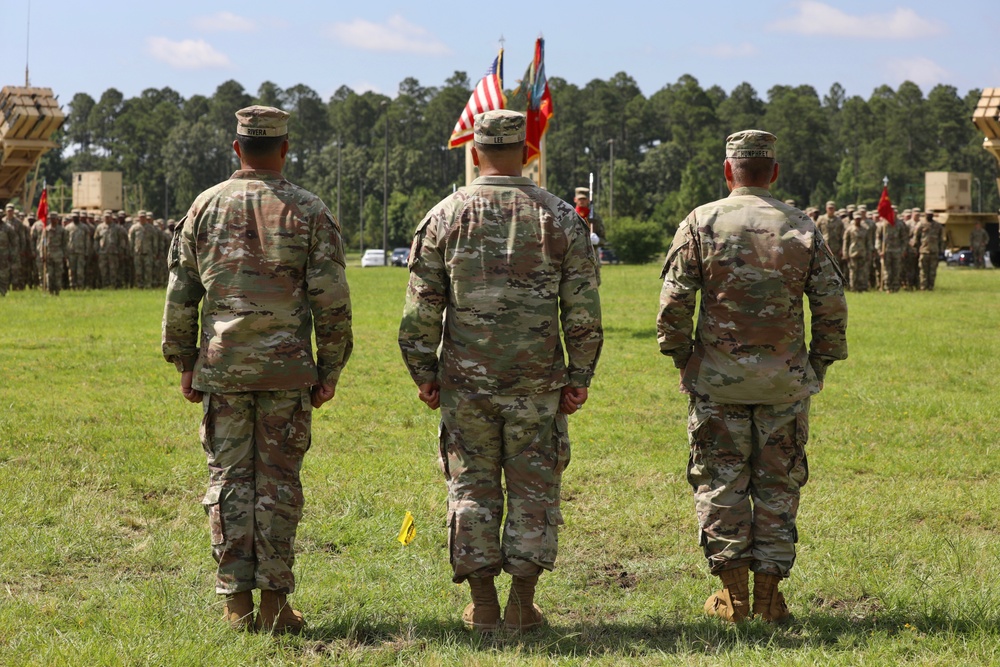 1st Battalion, 7th Air Defense Artillery Change of Command ceremony 1st Battalion, 7th Air Defense Artillery Change of Command ceremony