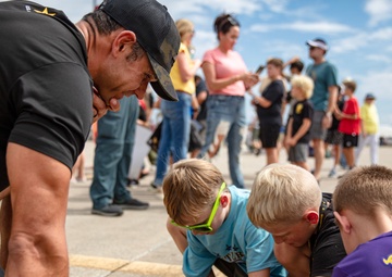 U.S. Army Golden Knights Perform at Wings of Pride Airshow 2025
