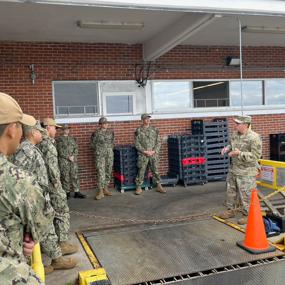 NSCS Students Get Hands-On Experience at NAVSTA Newport’s Ney Hall Galley