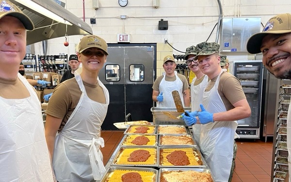 NSCS Students Get Hands-On Experience at NAVSTA Newport’s Ney Hall Galley