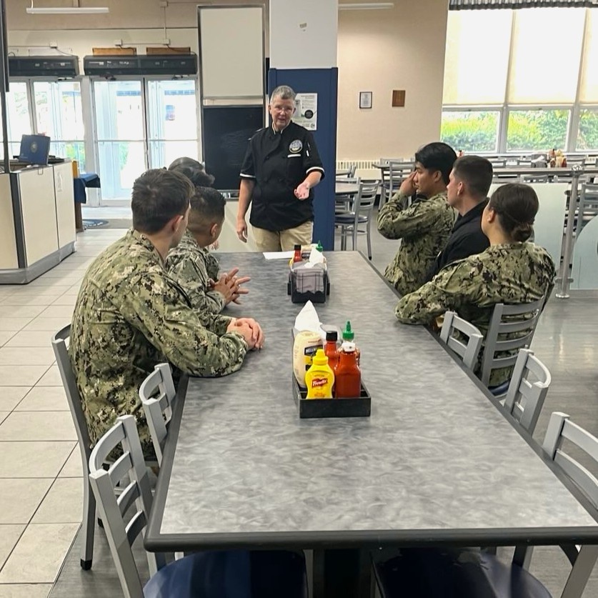 NSCS Students Get Hands-On Experience at NAVSTA Newport’s Ney Hall Galley