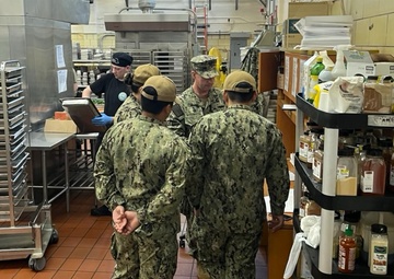 NSCS Students Get Hands-On Experience at NAVSTA Newport’s Ney Hall Galley