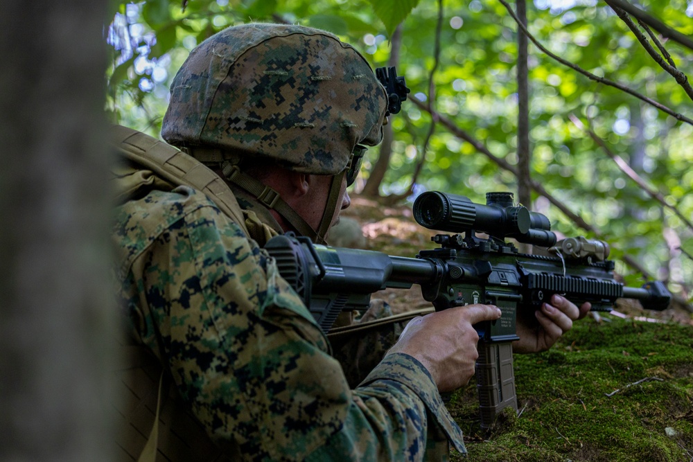 U.S. Marines Conduct an Offensive Raid for Northern Strike
