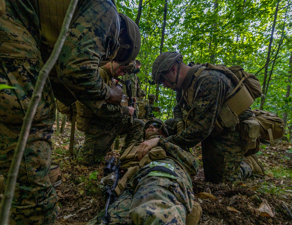 U.S. Marines Conduct an Offensive Raid for Northern Strike