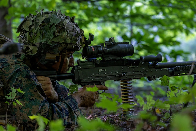 U.S. Marines Conduct an Offensive Raid for Northern Strike