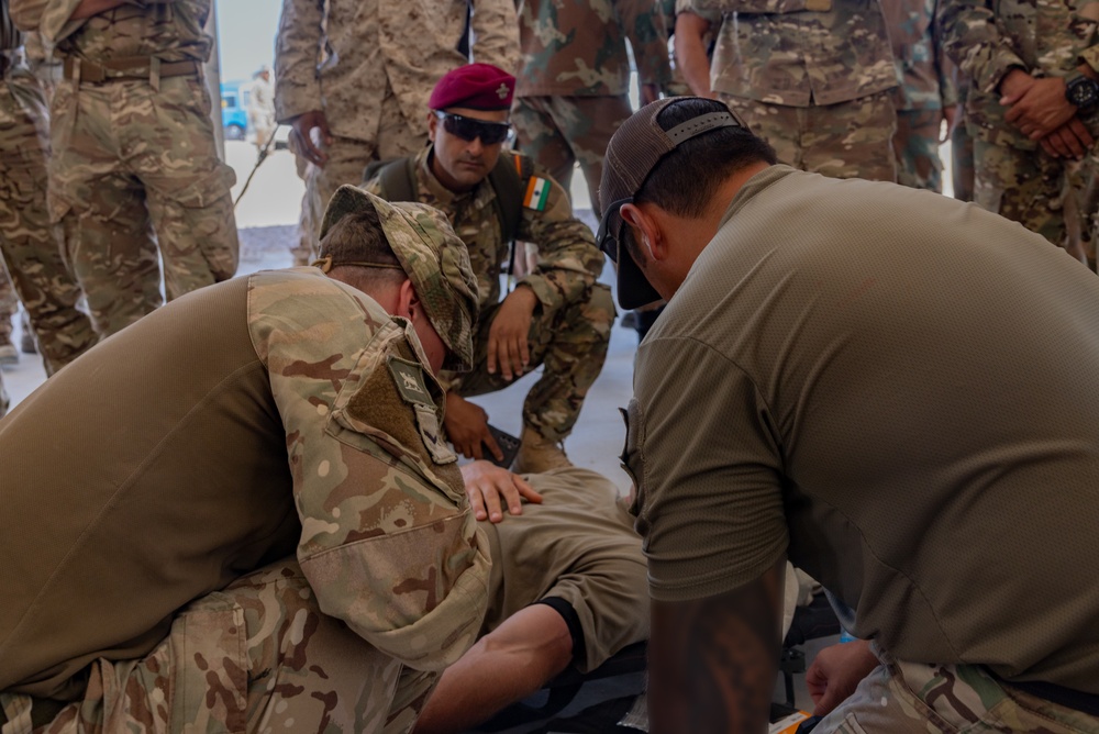 BRIGHT STAR 25 Tactical Combat Casualty Care