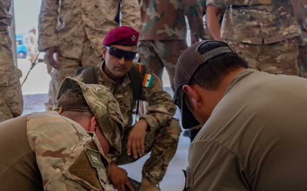 BRIGHT STAR 25 Tactical Combat Casualty Care