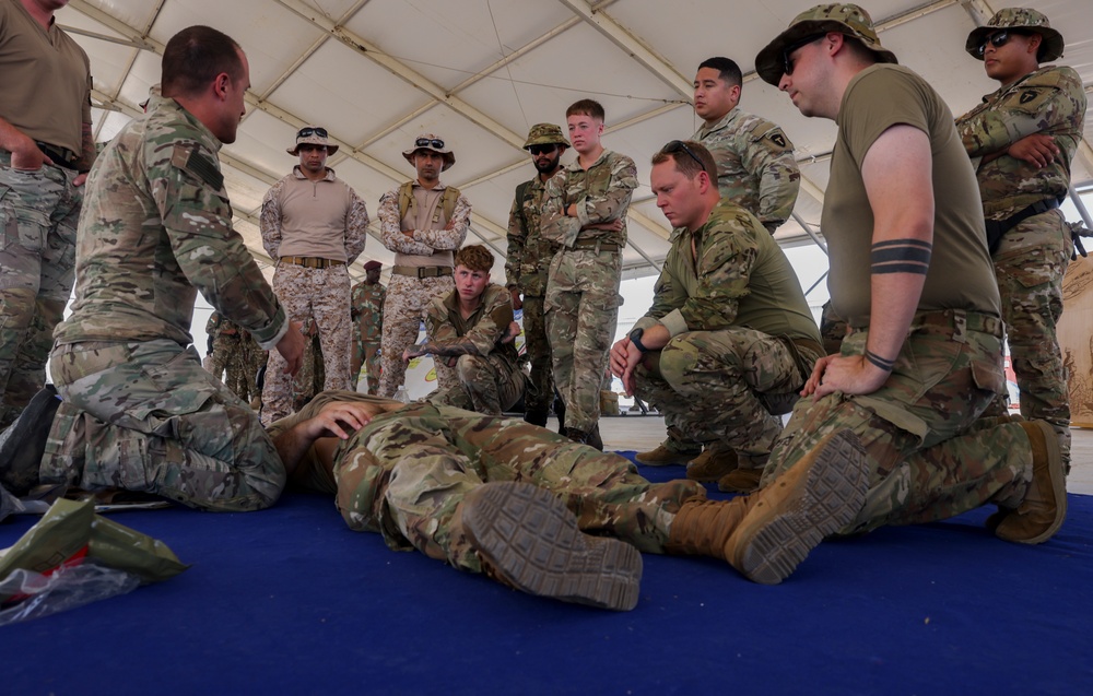 BRIGHT STAR 25 Tactical Combat Casualty Care