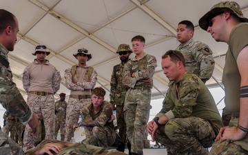 BRIGHT STAR 25 Tactical Combat Casualty Care