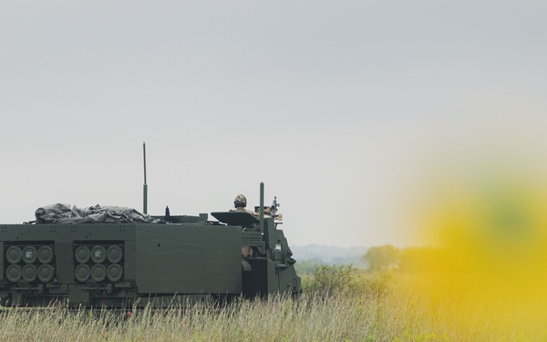 3-13 MLRS Live Fire