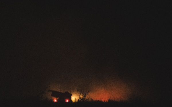 3-13 MLRS Live Fire