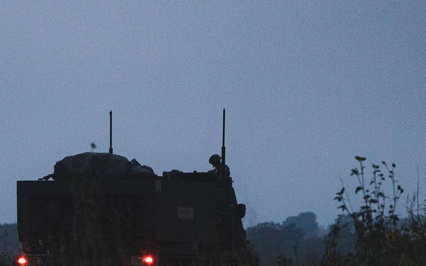 3-13 MLRS Live Fire