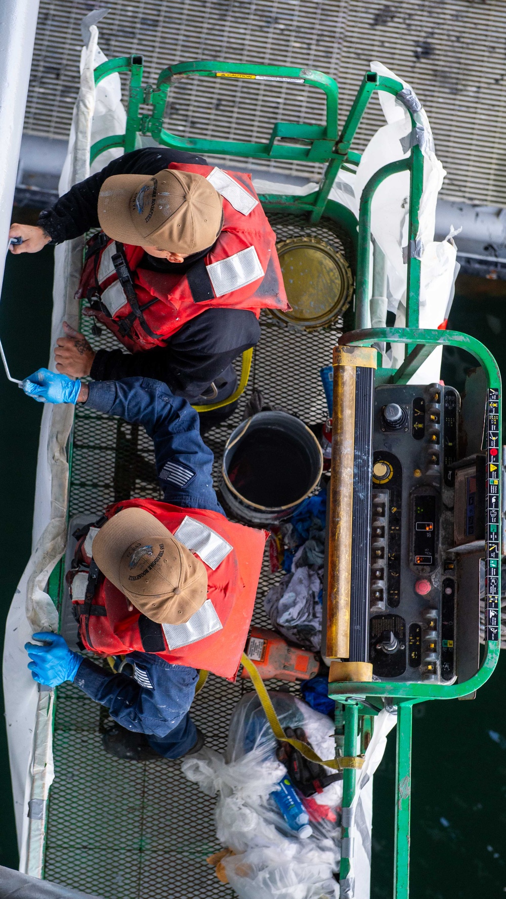 USS Theodore Roosevelt Maintenance