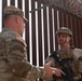 Joint Task Force-Southern Border leadership visits Combat Logistics Battalion 15
