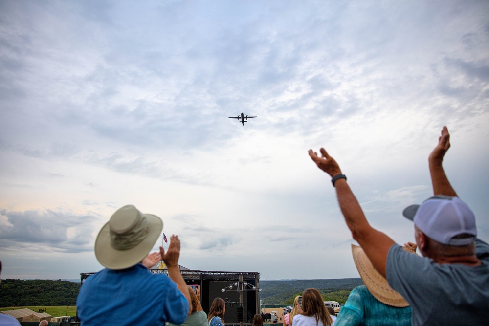 U.S. Army Golden Knights Perform at Wings of Pride Airshow 2025
