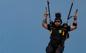 U.S. Army Golden Knights Perform at Wings of Pride Airshow 2025